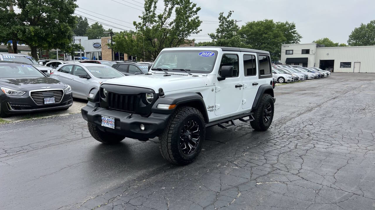 Used 2018 Jeep Wrangler Unlimited Sport image 1