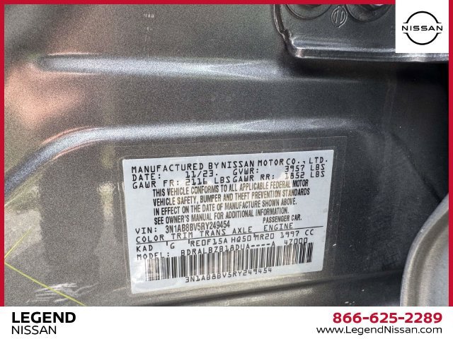 Certified 2024 Nissan Sentra S FWD image 31