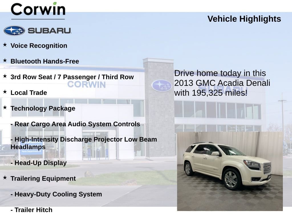 Used 2013 GMC Acadia Denali image 6