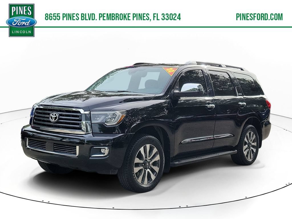 Used 2020 Toyota Sequoia Limited w/ Safety & Convenience Package RWD image 1