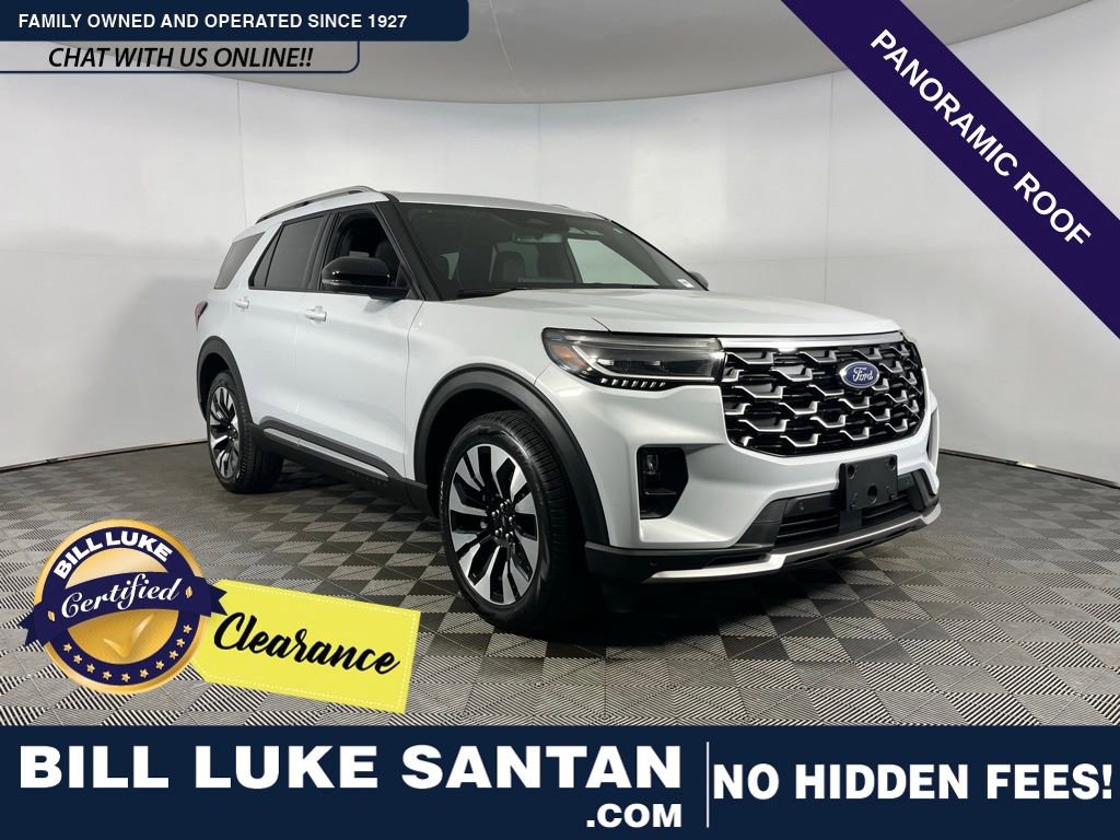 Used 2025 Ford Explorer Platinum w/ LUX Leather Package image 1