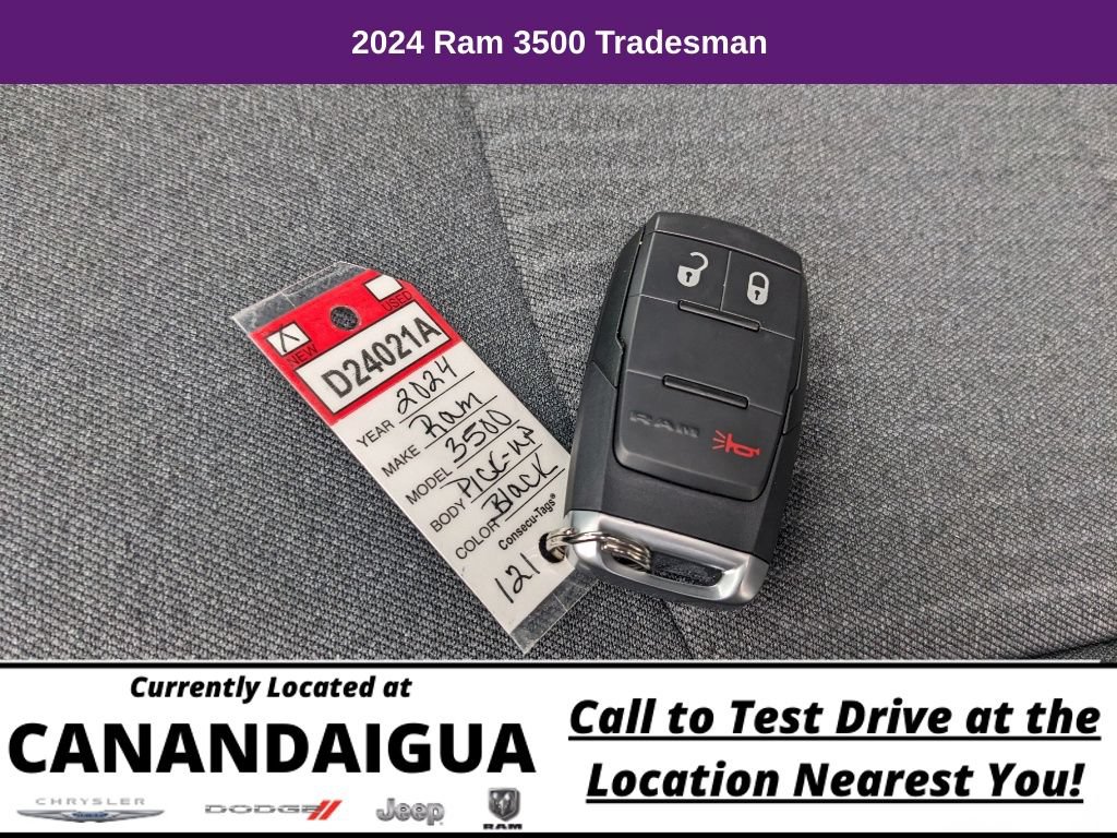 New 2024 RAM 3500 Tradesman w/ Chrome Appearance Group AWD/4WD image 35