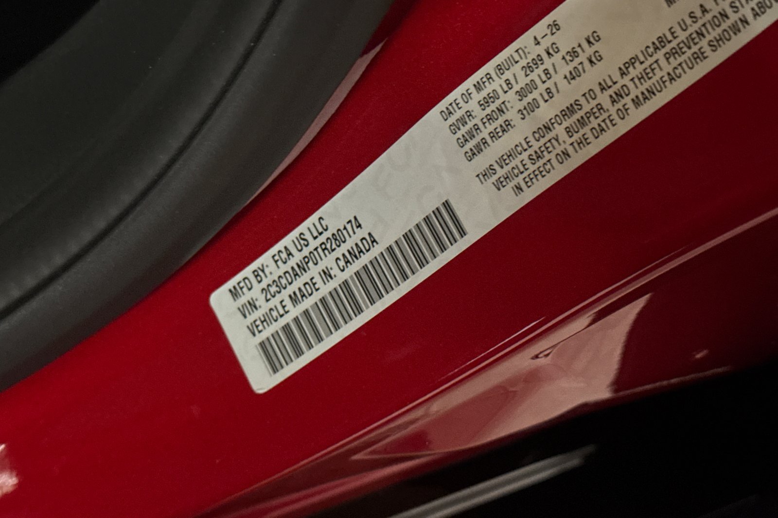 New 2026 Dodge Charger R/T w/ Blacktop Package AWD/4WD image 25