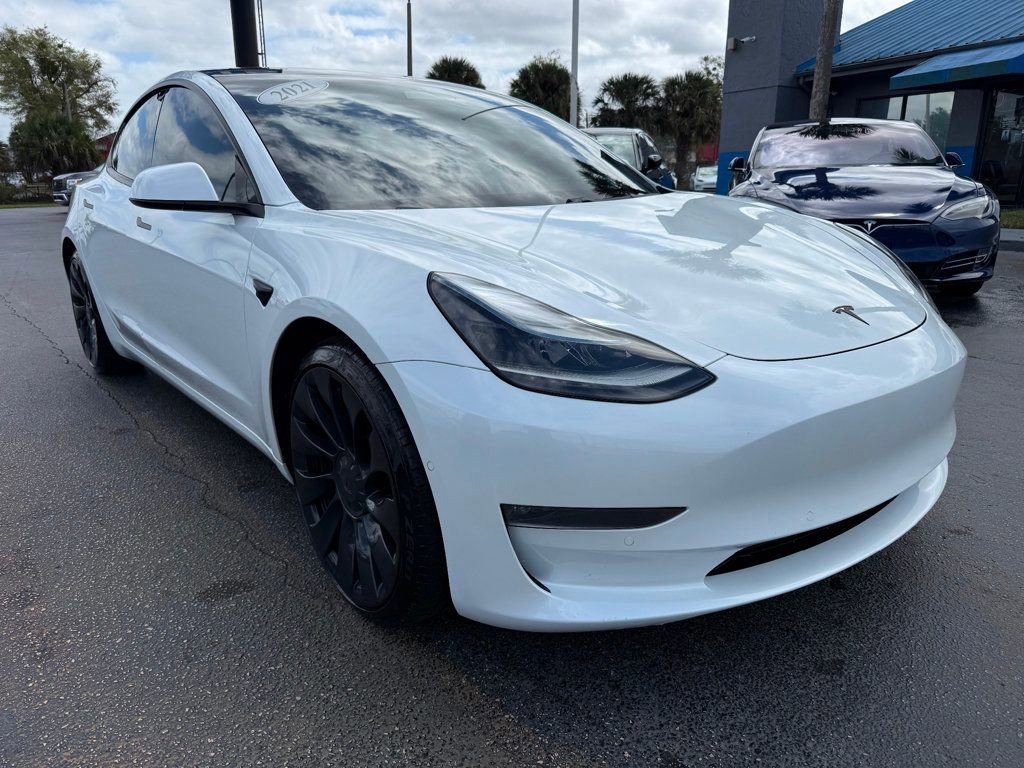 Used 2021 Tesla Model 3 Performance AWD/4WD image 3