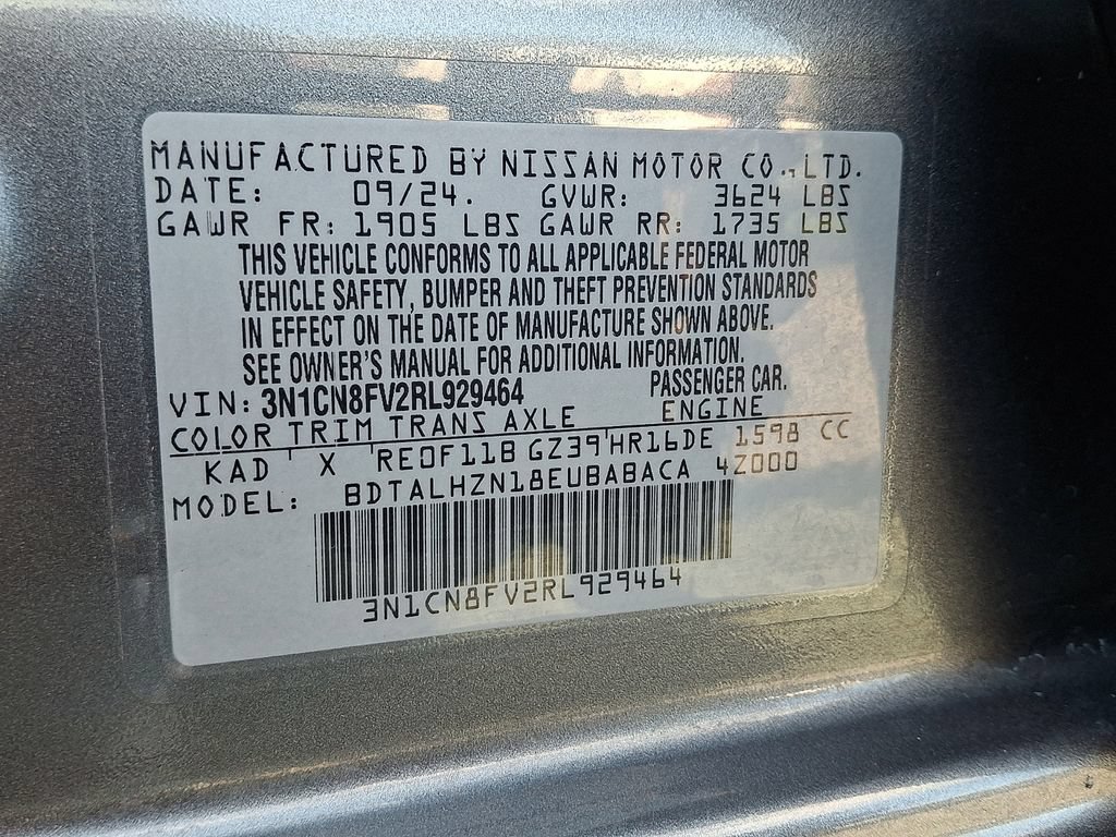 Used 2024 Nissan Versa SR FWD image 26