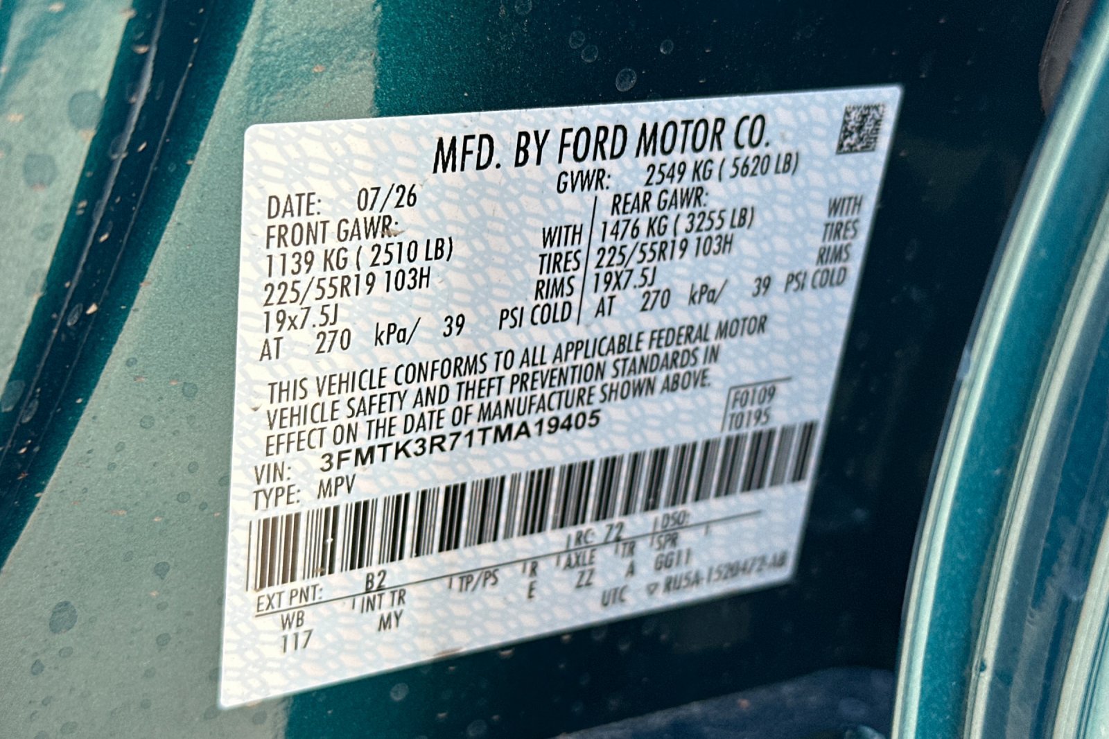 New 2026 Ford Mustang Mach-E Premium RWD image 28