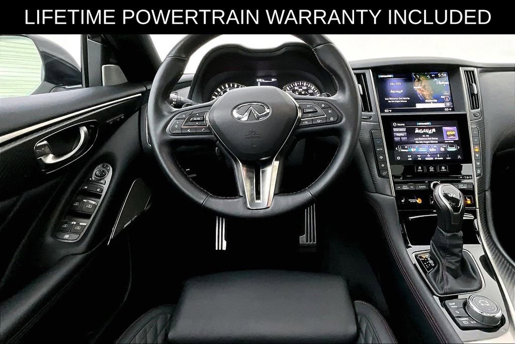 Certified 2024 INFINITI Q50 Red Sport 400 image 7
