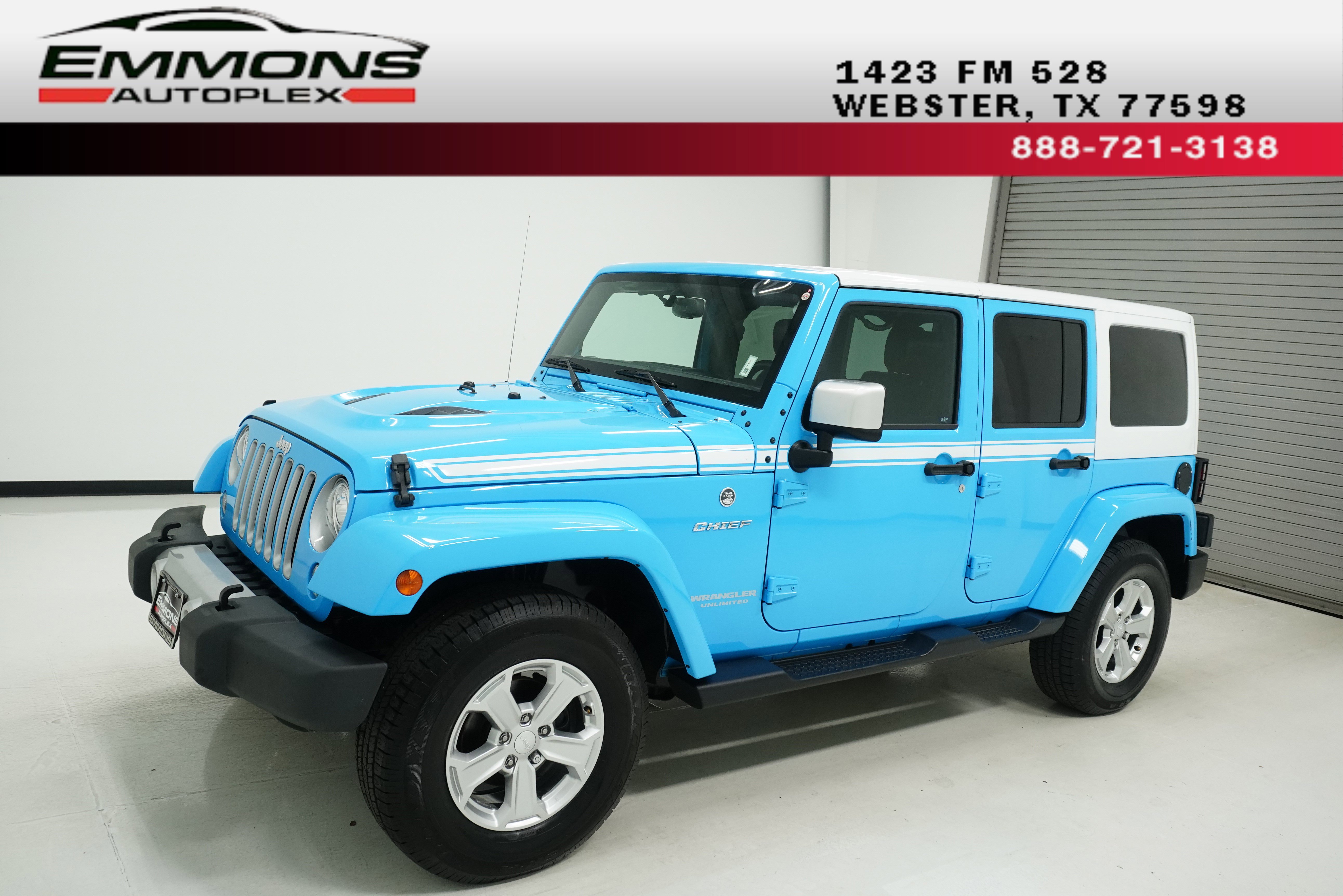 Used 2017 Jeep Wrangler Unlimited Sahara w/ Quick Order Package 24E Chief