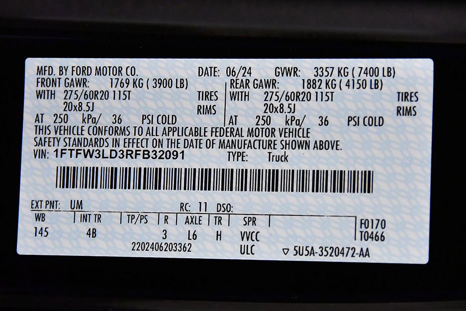 Used 2024 Ford F150 XLT w/ Equipment Group 303A High image 17