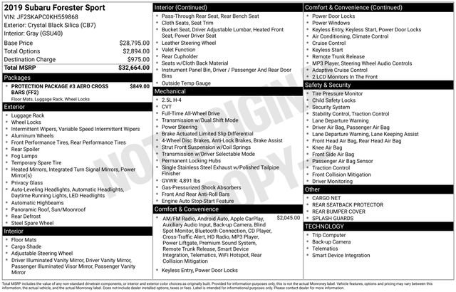 Used 2019 Subaru Forester Sport image 5