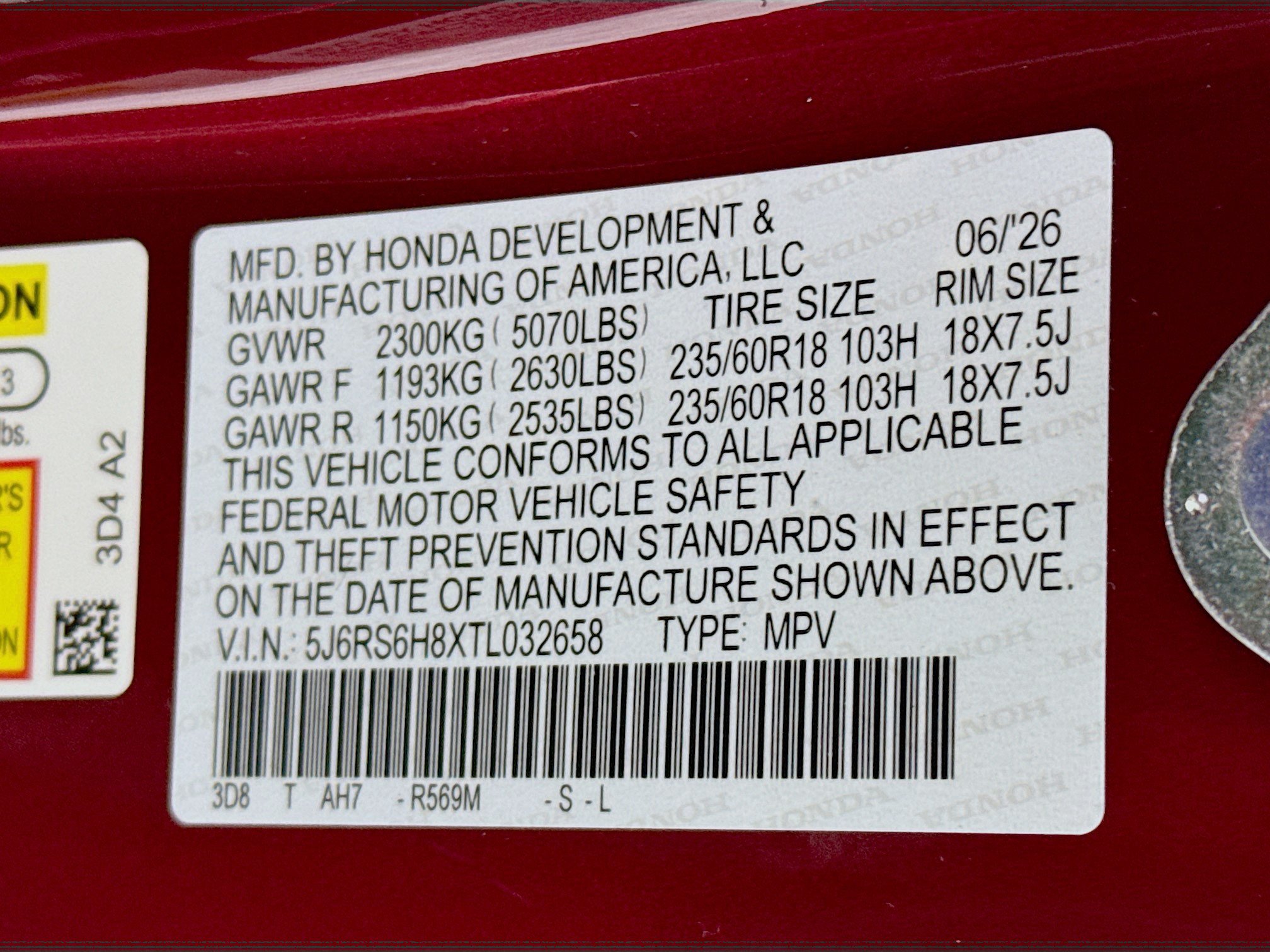 New 2026 Honda CR-V Sport-L image 31