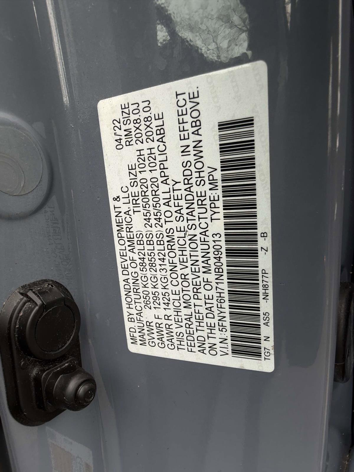 Used 2022 Honda Pilot Black Edition image 23