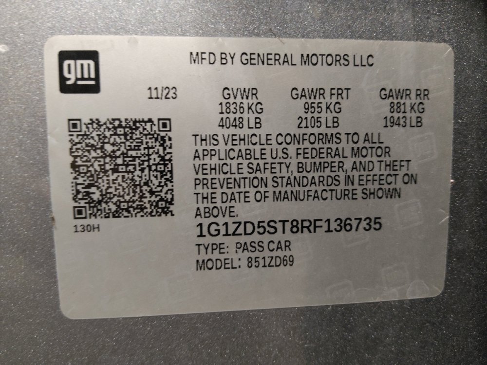 Used 2024 Chevrolet Malibu LT FWD image 33