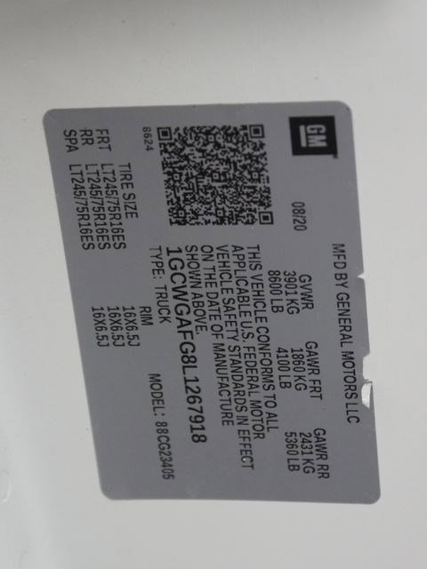 Used 2020 Chevrolet Express 2500 w/ Driver Convenience Package image 17