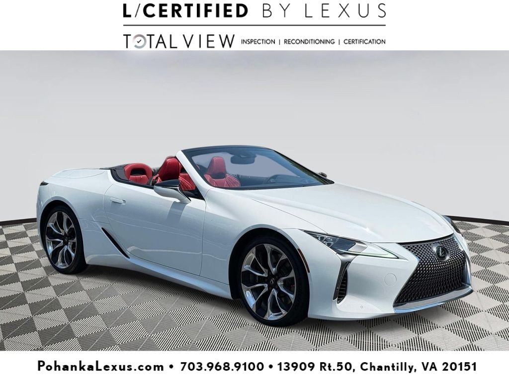 Used 2021 Lexus LC 500 Convertible w/ Touring Package RWD video 1