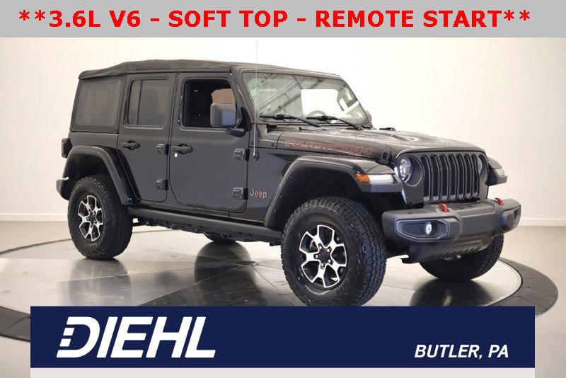 Used 2022 Jeep Wrangler Unlimited Rubicon w/ LED Lighting Group