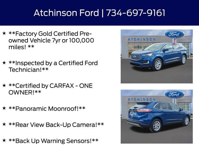 Certified 2023 Ford Edge SEL w/ Convenience Package AWD/4WD image 5