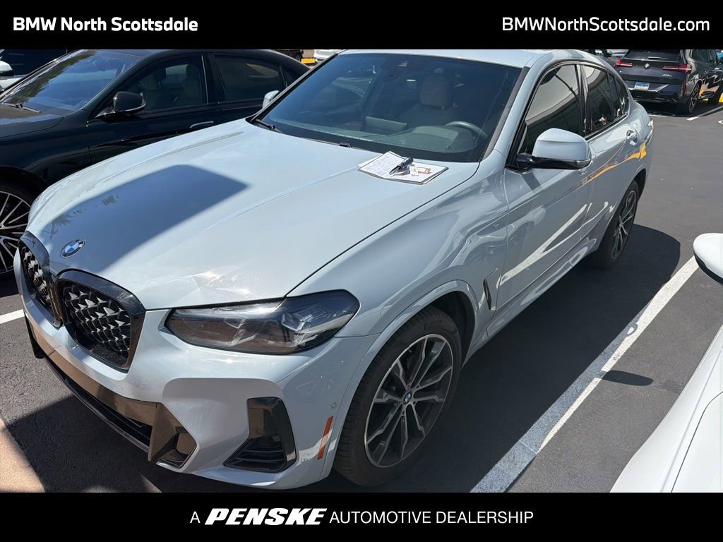 Certified 2024 BMW X4 xDrive30i w/ M Sport Package AWD/4WD image 1