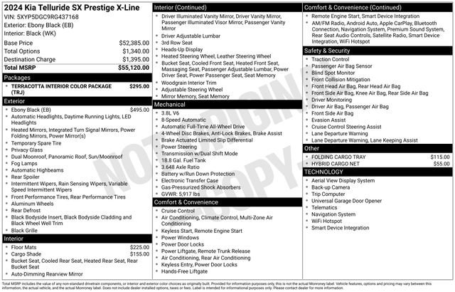 Certified 2024 Kia Telluride SX Prestige X-Line image 32