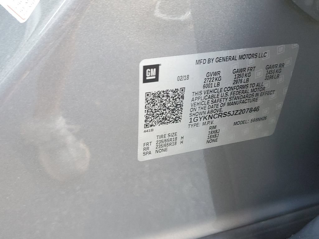 Certified 2018 Cadillac XT5 Luxury w/ Driver Awareness Package FWD image 30
