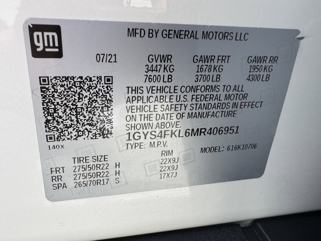 Used 2021 Cadillac Escalade Sport w/ Driver Assist Tech Package AWD/4WD image 31