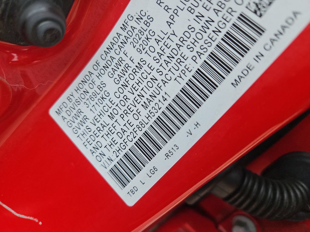 Certified 2020 Honda Civic Sport image 14
