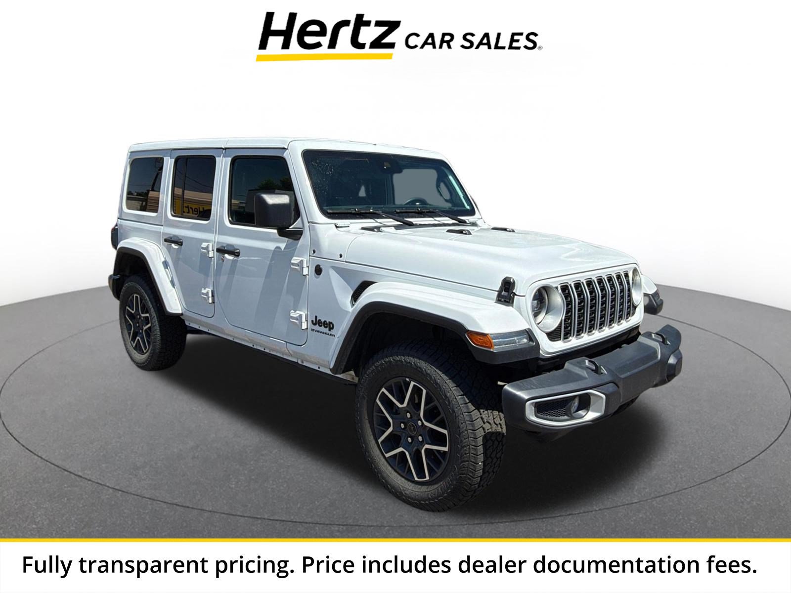 Used 2025 Jeep Wrangler Unlimited Sahara AWD/4WD image 1