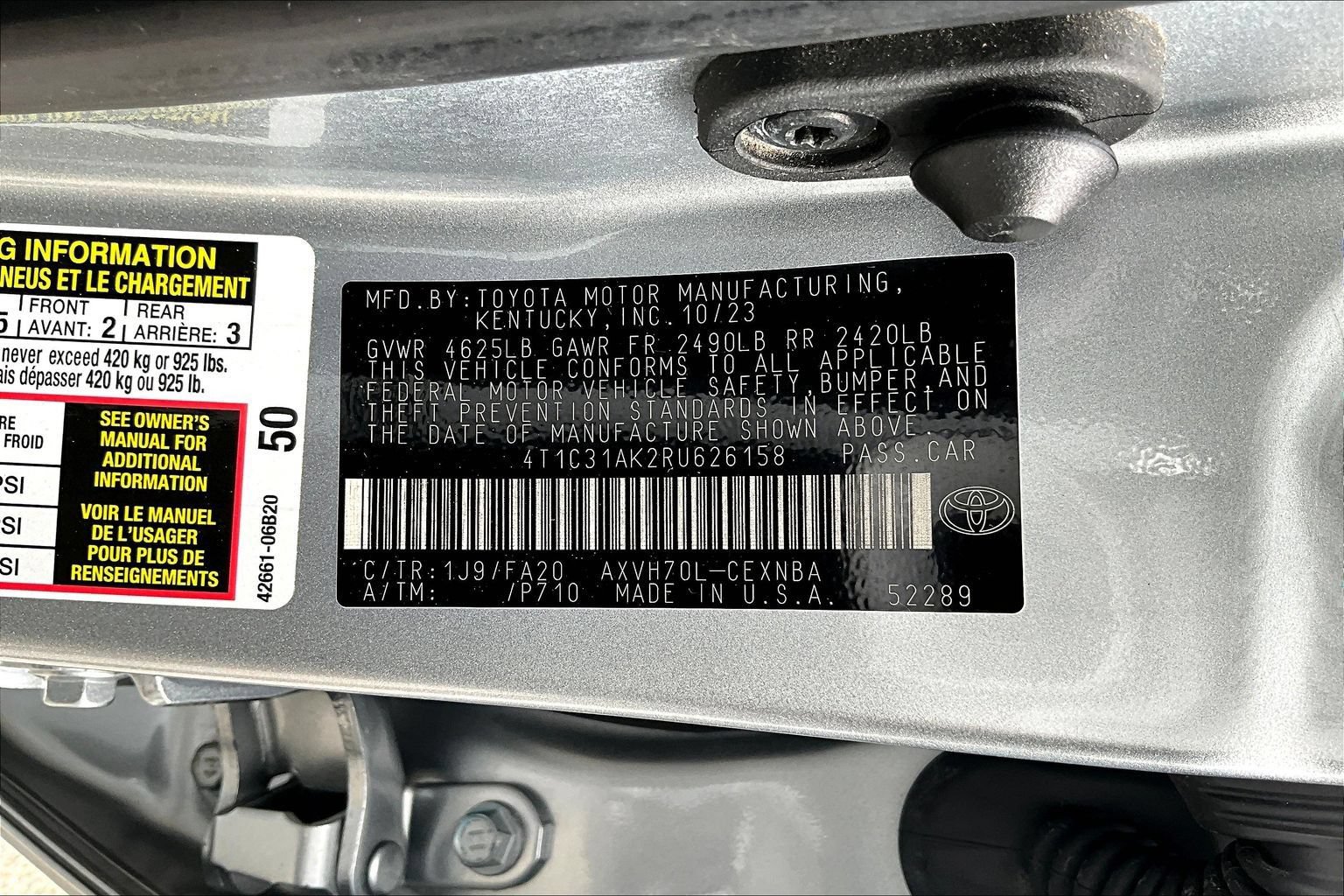 Used 2024 Toyota Camry LE FWD image 16