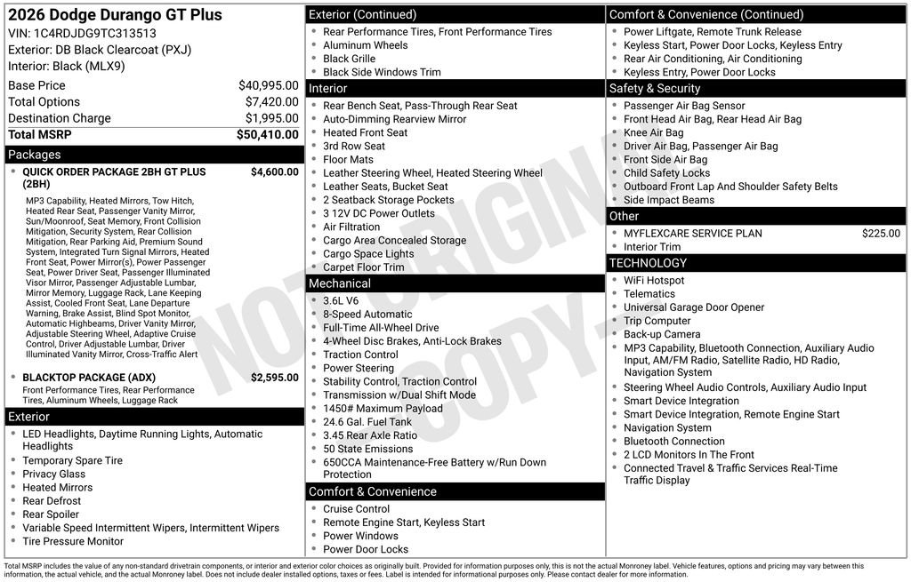 New 2026 Dodge Durango GT AWD/4WD image 32