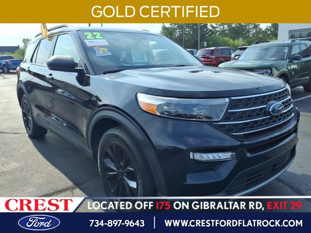 Certified 2022 Ford Explorer XLT w/ Equipment Group 202A