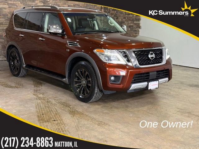 Used 2017 Nissan Armada Platinum w/ Captain Seat Package AWD/4WD image 1