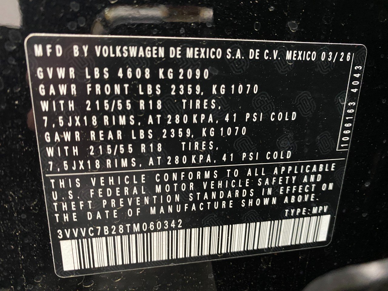 New 2026 Volkswagen Taos SE AWD/4WD image 30