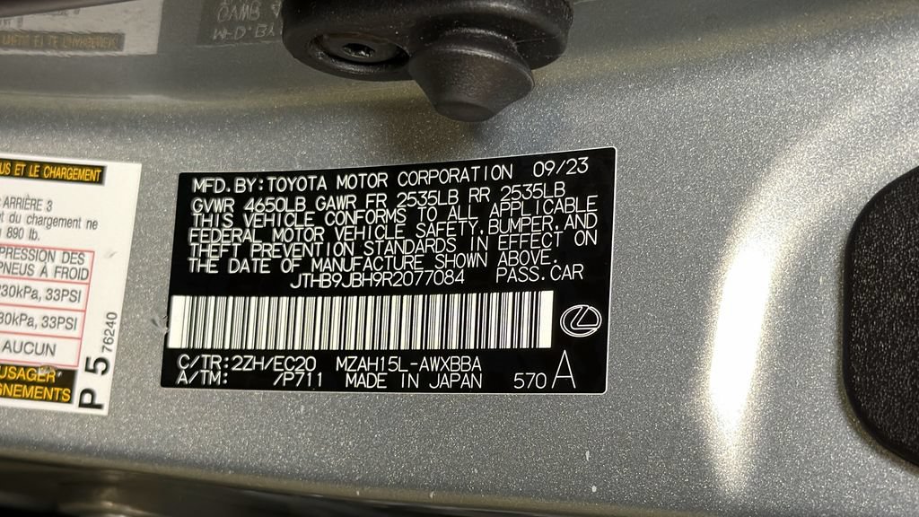 Certified 2024 Lexus UX 250h F Sport AWD/4WD image 36