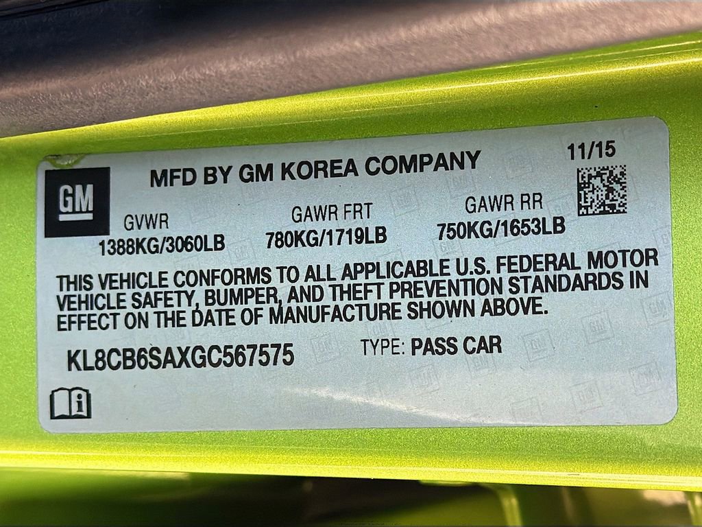 Used 2016 Chevrolet Spark LS image 34