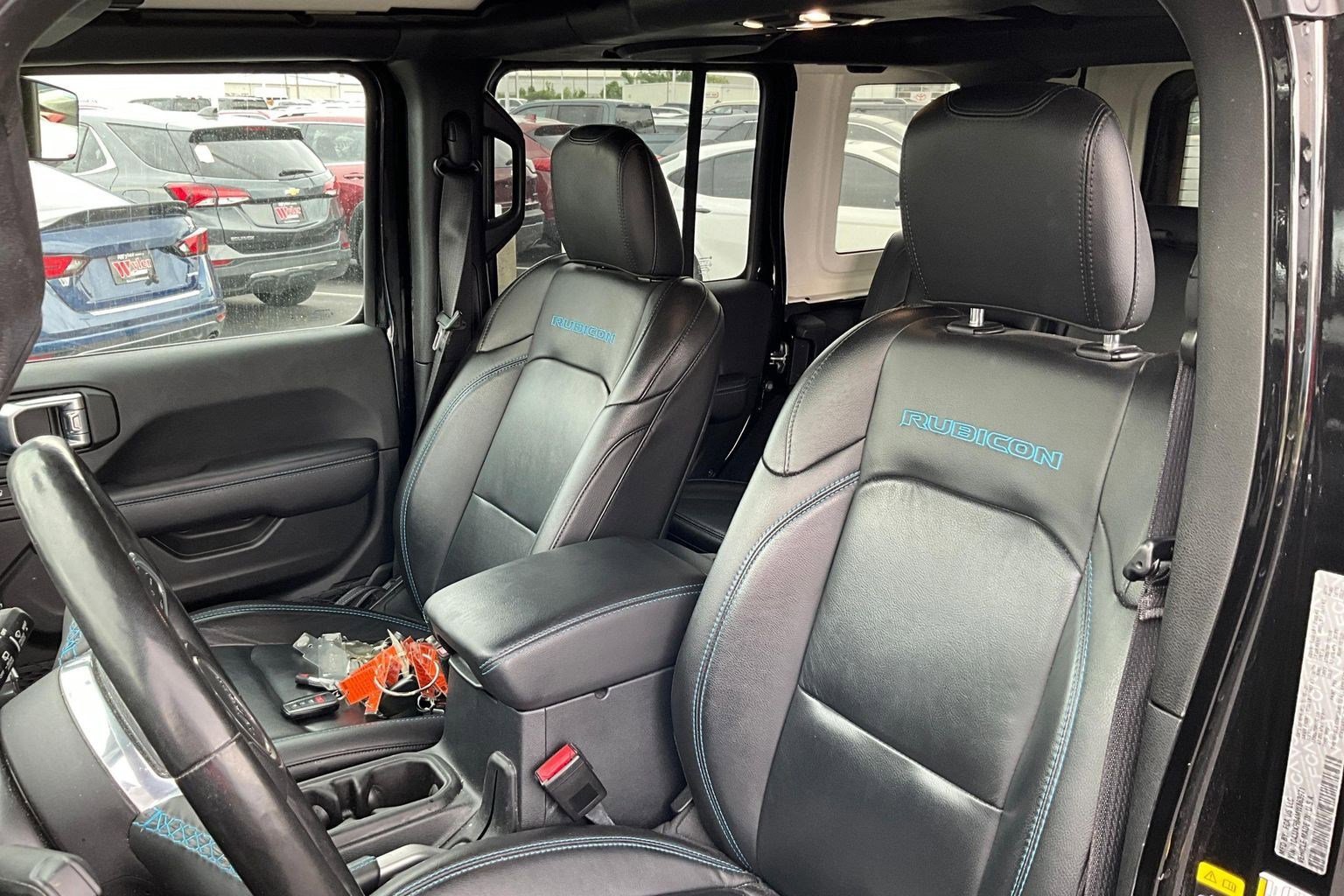 Used 2021 Jeep Wrangler Unlimited Rubicon 4xe w/ Cold Weather Group AWD/4WD image 19