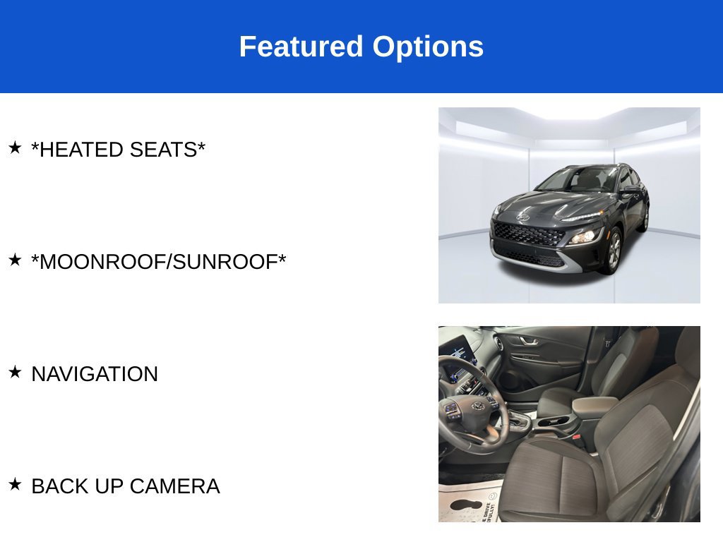 Used 2023 Hyundai Kona SEL w/ Convenience Package AWD/4WD image 3