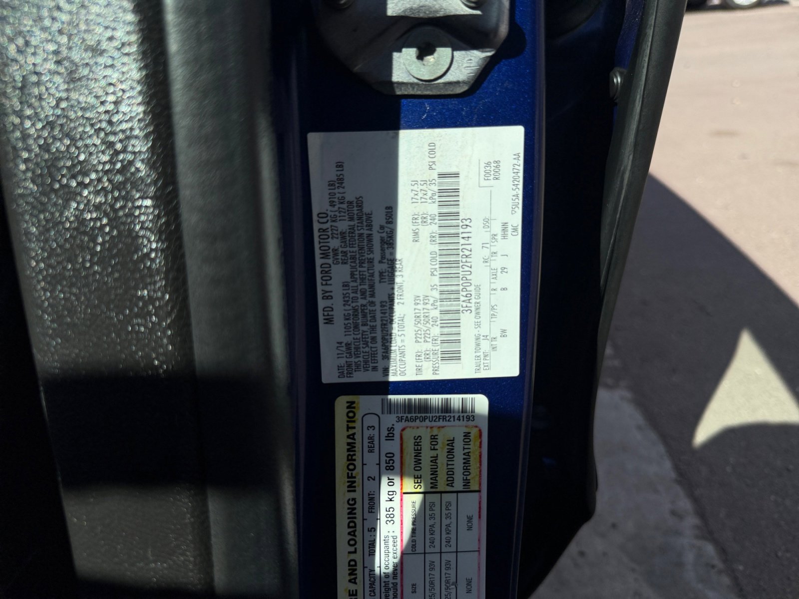 Used 2015 Ford Fusion Energi SE w/ Driver Assist Package image 33