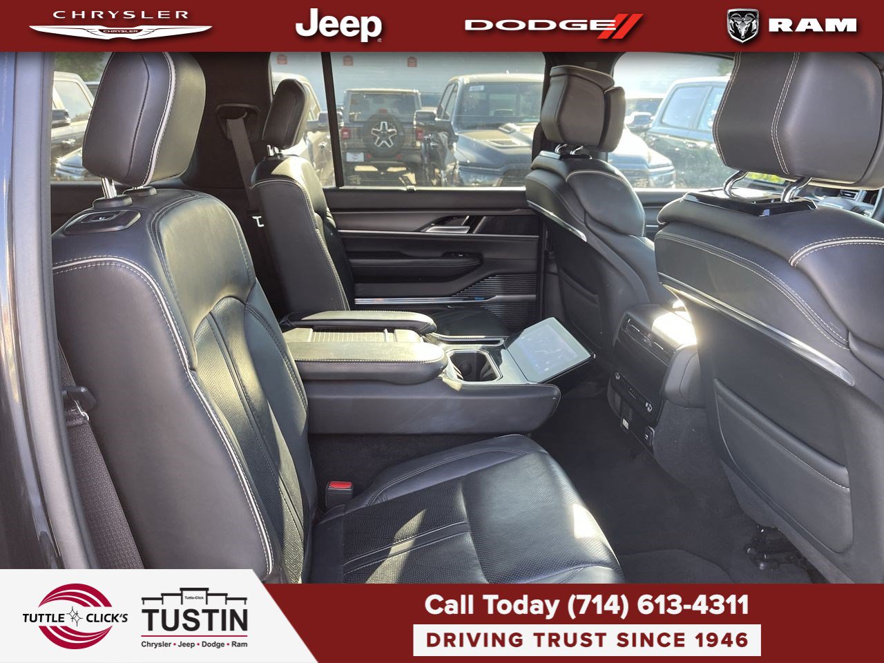 Used 2024 Jeep Grand Wagoneer L Series II w/ Quick Order Packagew 28T AWD/4WD image 23