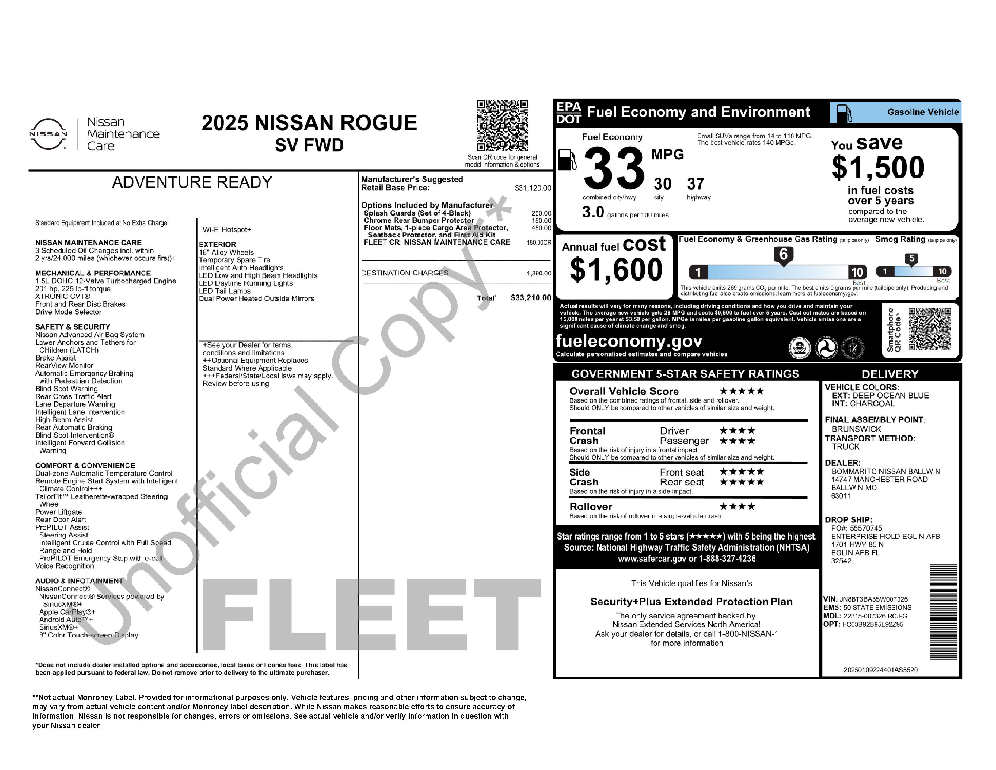 Used 2025 Nissan Rogue SV FWD image 4