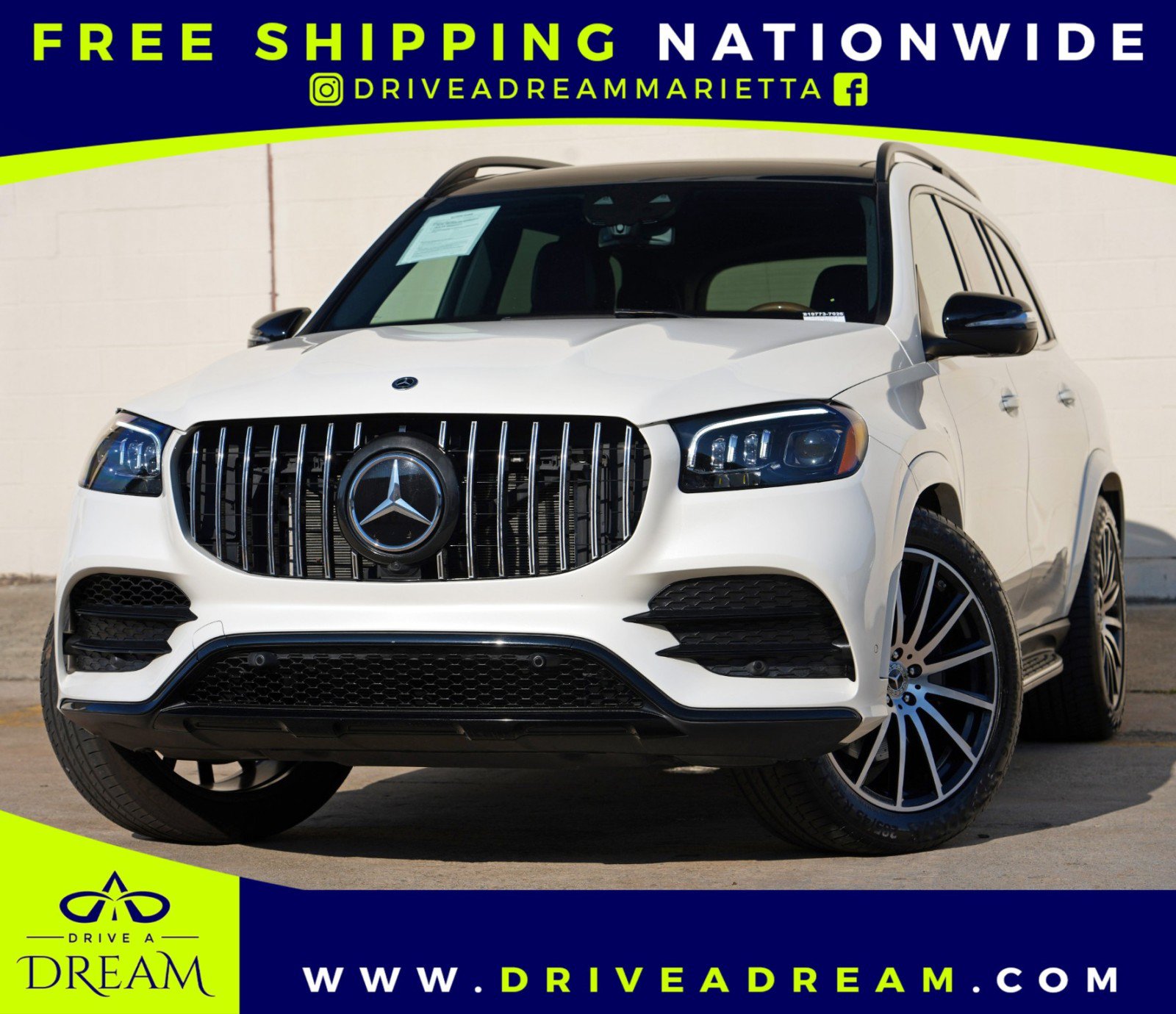 Used 2022 Mercedes-Benz GLS 580 4MATIC image 1
