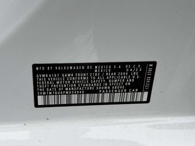 Certified 2023 Volkswagen Jetta SE w/ Panoramic Sunroof Package FWD image 19