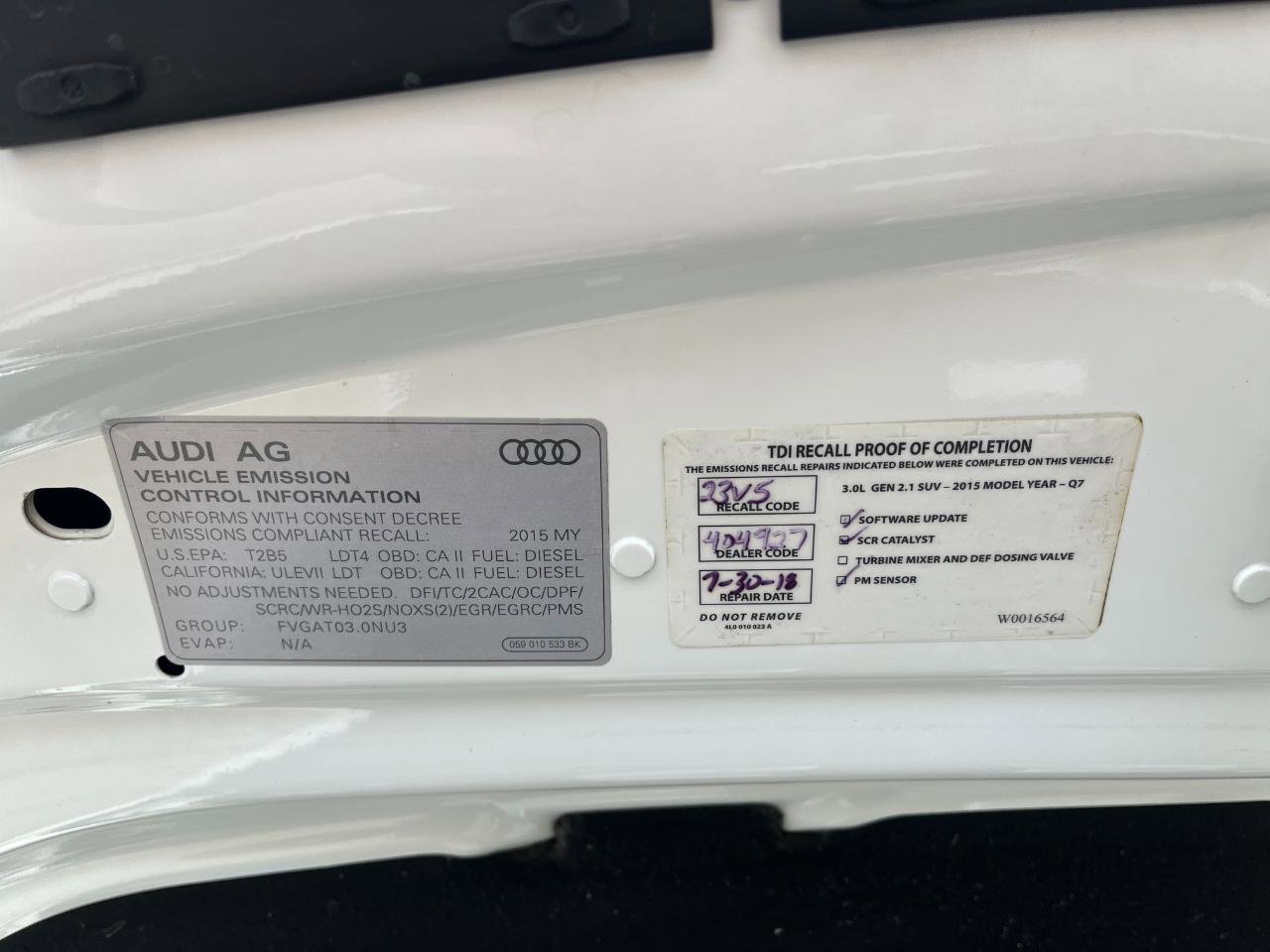Used 2015 Audi Q7 TDI Premium Plus w/ Premium Plus Package image 47