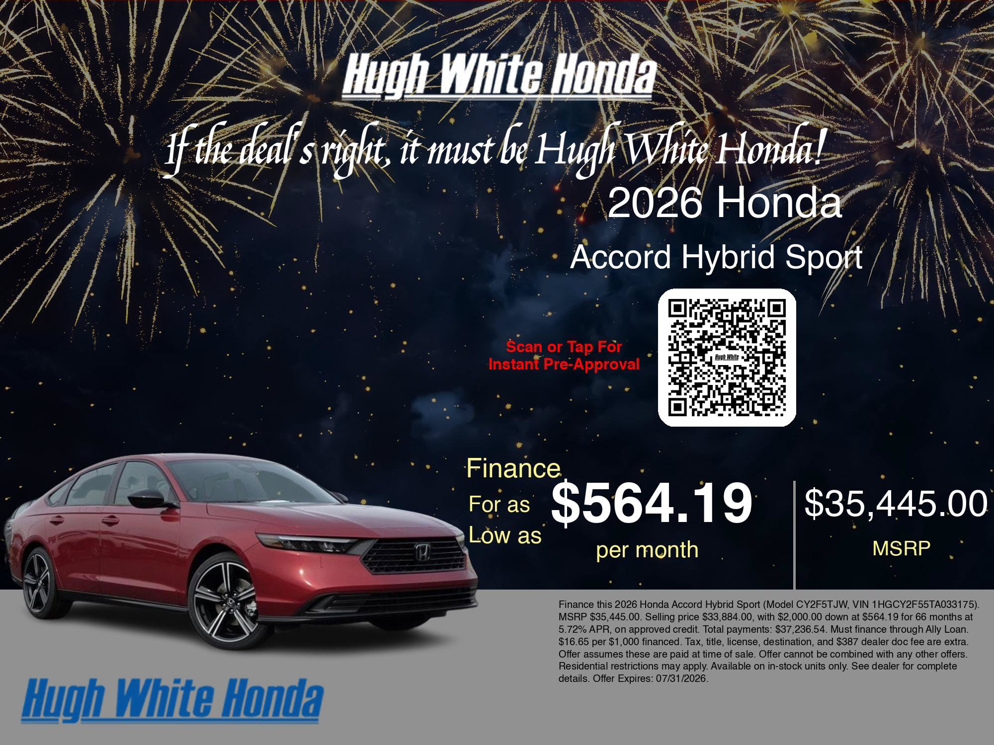 New 2026 Honda Accord Sport image 6