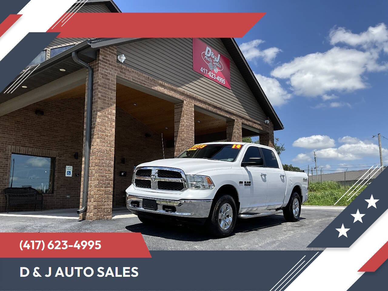 Used 2014 RAM 1500 Classic SLT w/ Remote Start & Security Group