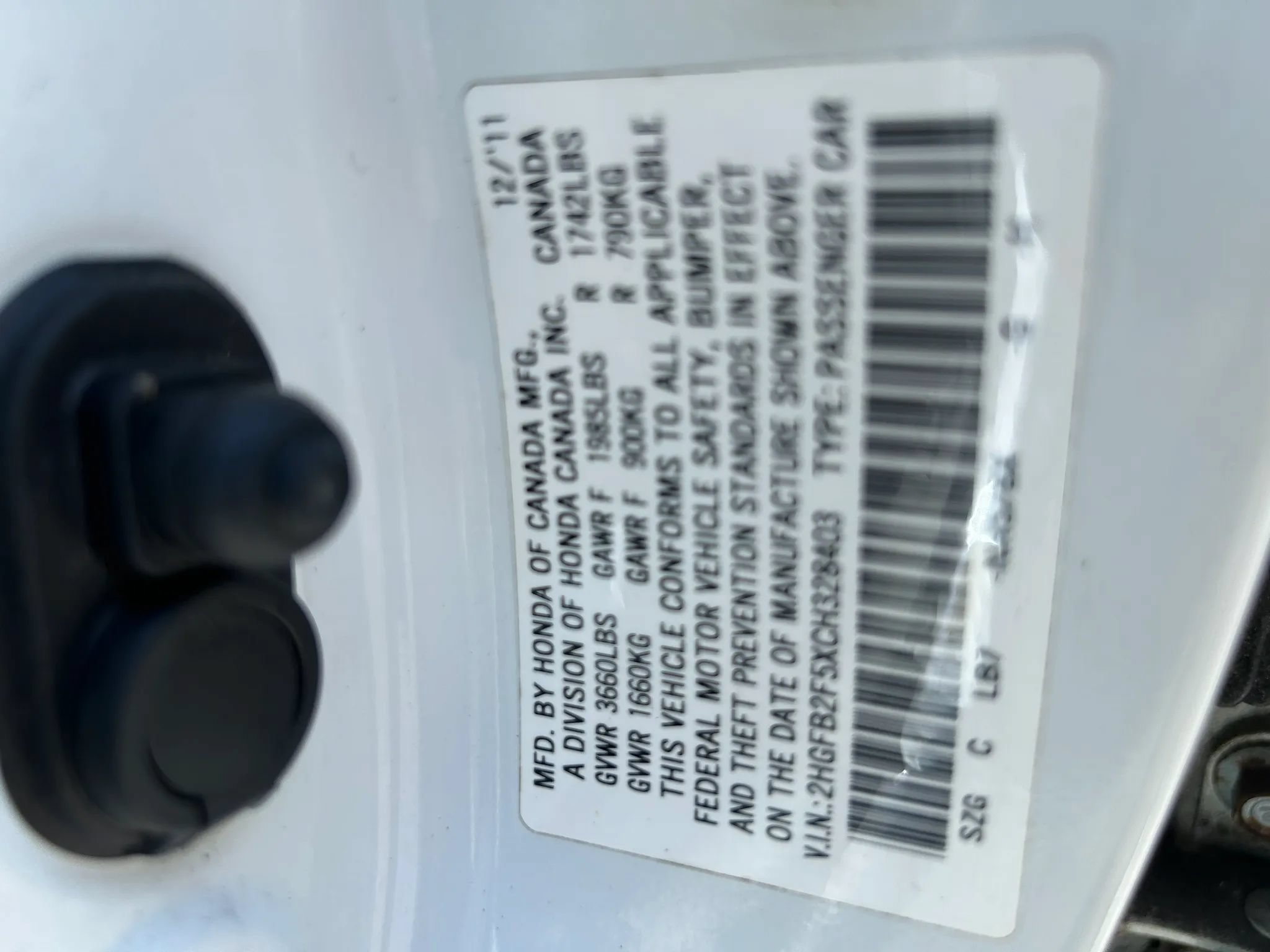 Used 2012 Honda Civic LX image 16