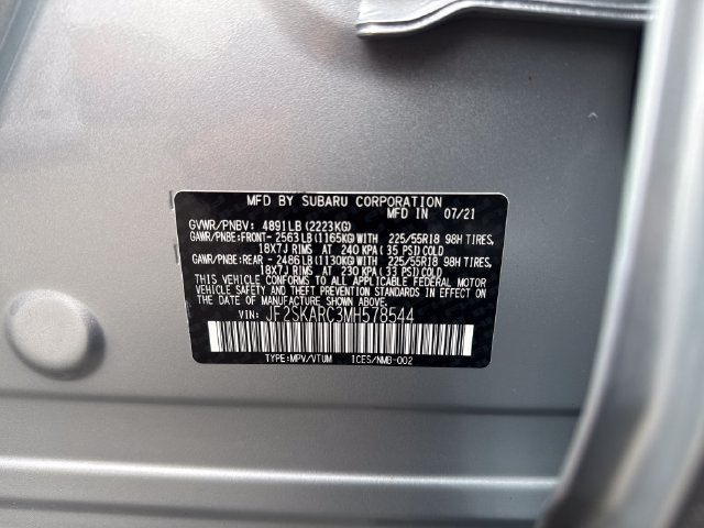 Used 2021 Subaru Forester Sport w/ Popular Package #2 AWD/4WD image 16