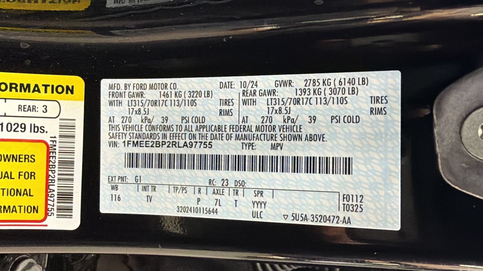 Used 2024 Ford Bronco Wildtrak AWD/4WD image 39