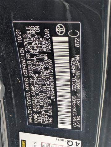 Used 2021 Toyota C-HR Nightshade FWD image 23