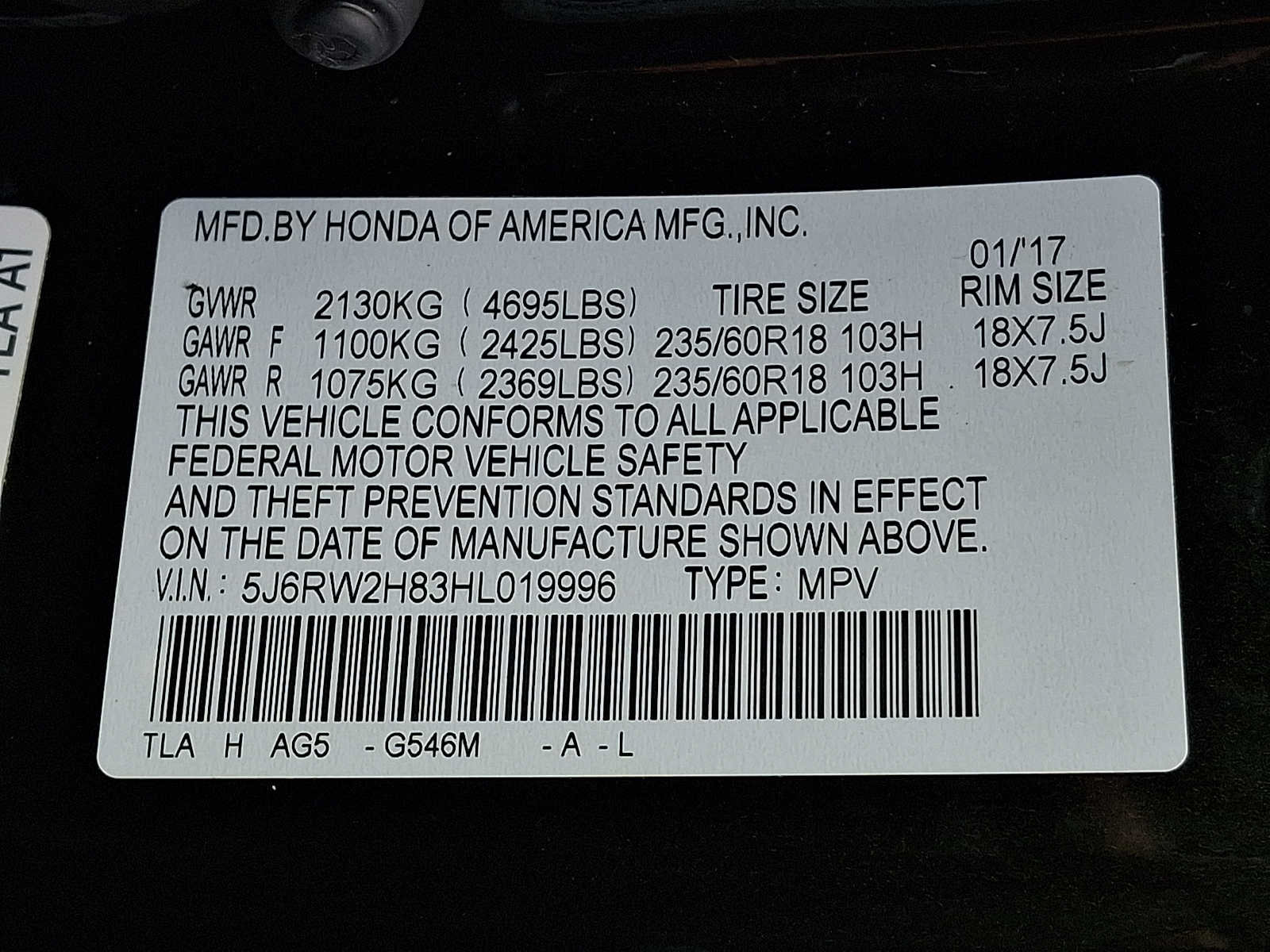 Used 2017 Honda CR-V EX-L image 26