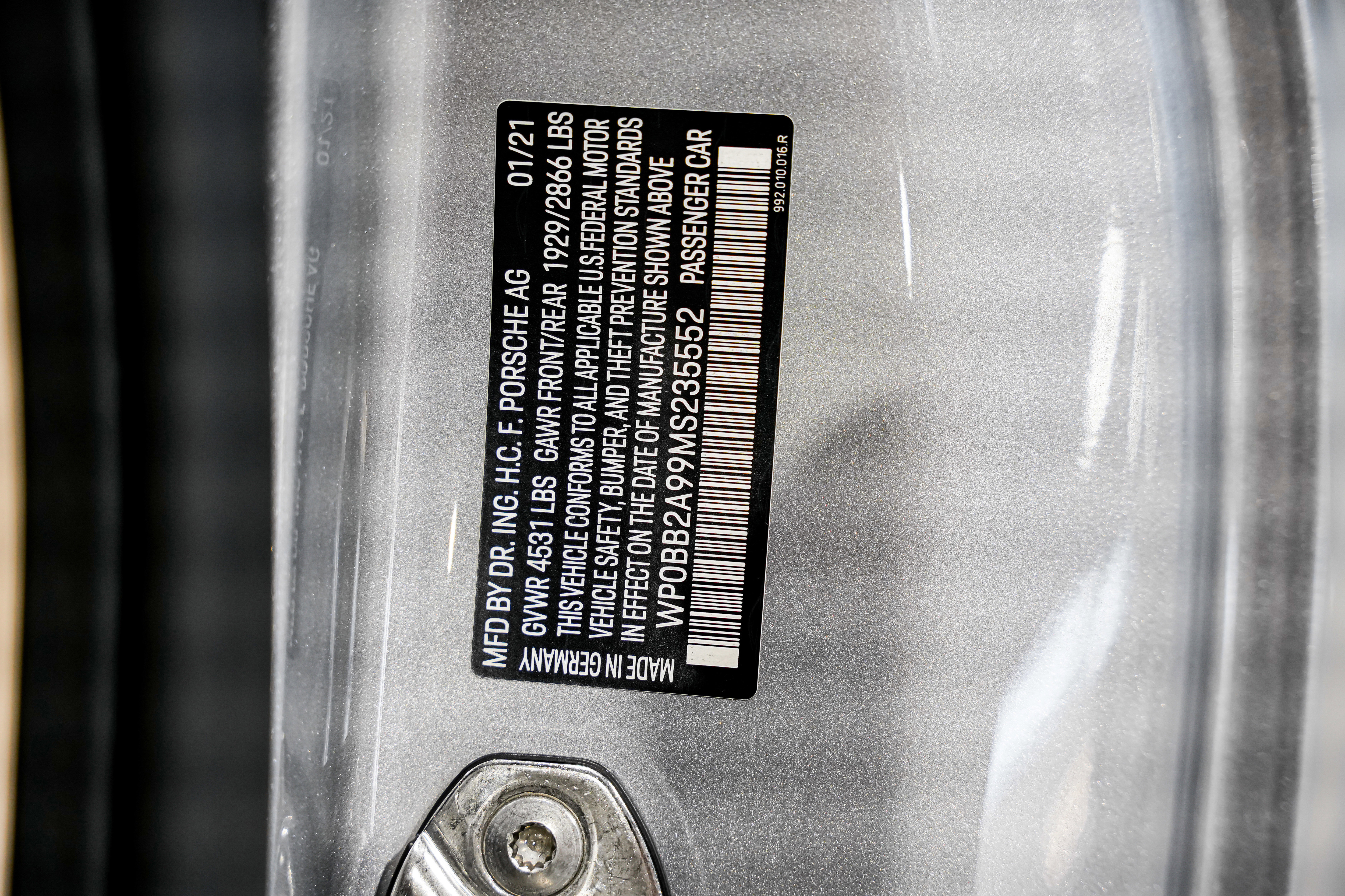 Used 2021 Porsche 911 Targa 4S Heritage Design image 57